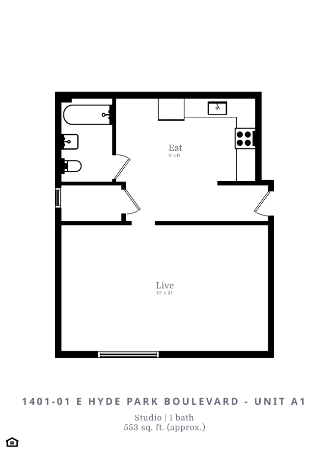 1401 E Hyde Park Blvd Studio-2 Beds Apartment for Rent - Photo Gallery 12